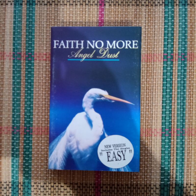 FAITH NO MORE - Angel Dust " Cassette Tape kaset Pita