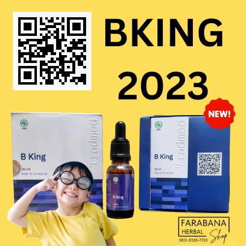 3 Botol BKING (Brainking Plus) TERBARU Asli Original Formulasi dan Kemasan Terbaru Untuk Speech Dela