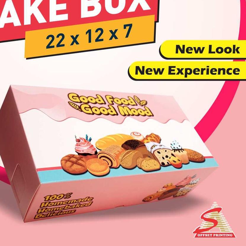 

Ω Box Brownies/Spiku/Rollcake/Cupcake/Donat 22 x 12 x 7 ֍