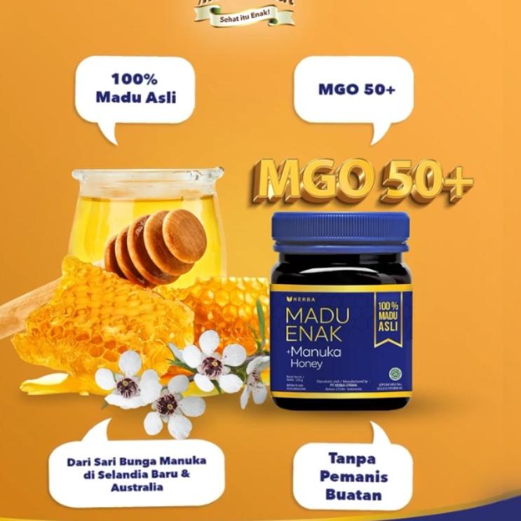 

✧ Enak Manuka MGO 50+ 250gr dari sari bunga Manuka ☄