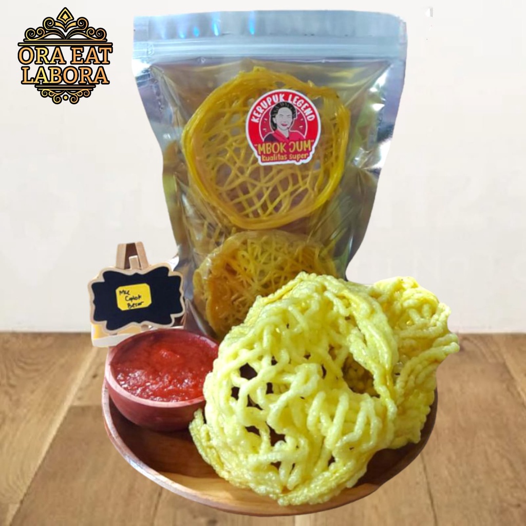 

Kerupuk Mentah Kerupuk Kering Krupuk Mie Golong Krupuk Ciplok Besar Kerupuk Mie Kualitas Premium - Ora Eat Labora