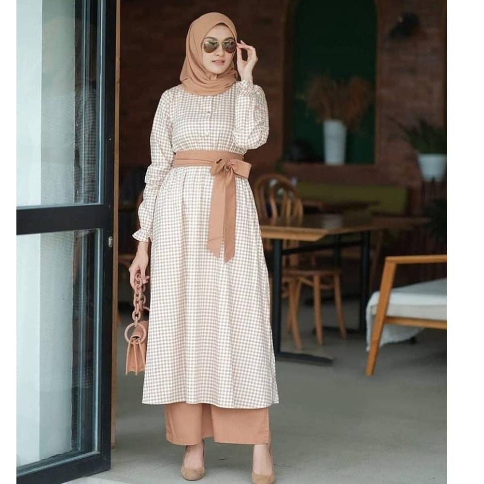MURAH BANGET Square Set / Baju Setelan Wanita Terbaru / Kekinian / Fashion Muslim / Baju Wanita Mura