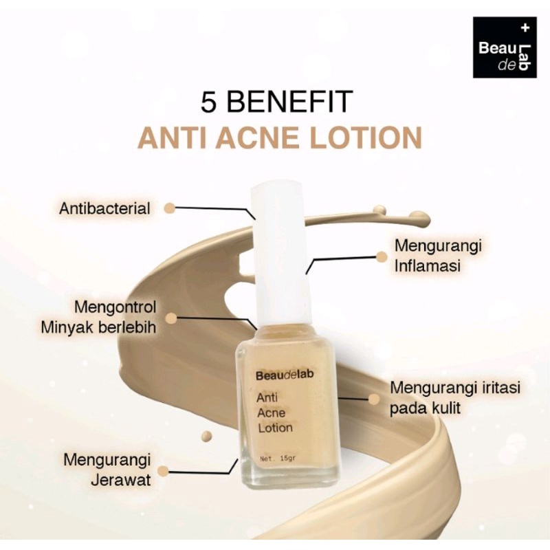 [PRELOVED] Beaudelab Anti Acne Lotion Acne Concealer Acne Spot Totol Jerawat
