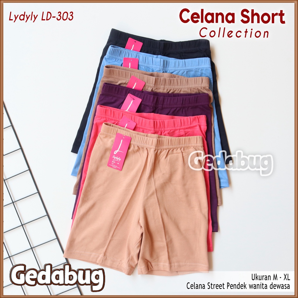 Celana Short wanita Lydyly LD 303 | Street Daleman wanita dewasa Olahraga atau aktifitas | Gedabug