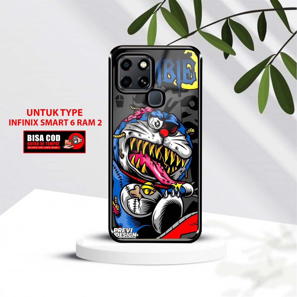 Case Infinix Smart 6 Ram 2 Terbaru [ Motif KLR ] Softcase 2D Glossy Infinix Smart 6 Ram  - Case hp S