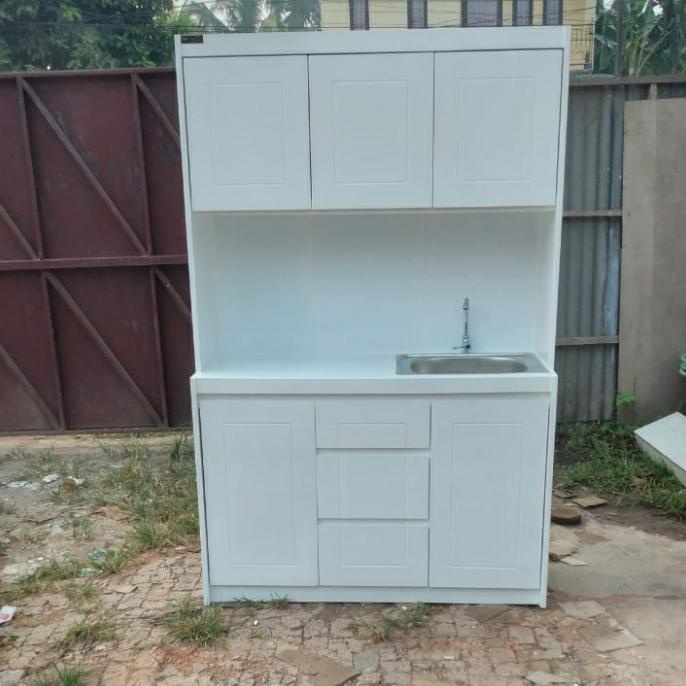Lemari Sink/Lemari Cuci Piring/Kitchen Set/Rak Cuci Piring/Rak Dapur Store_Liree