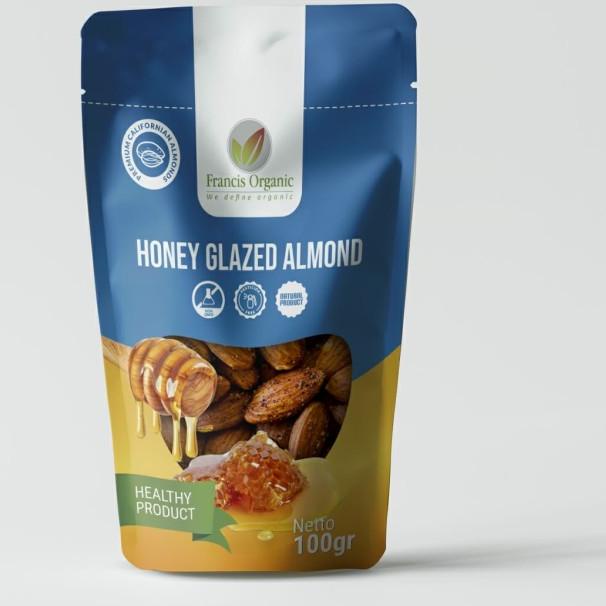 

✫ Francis Organic - Honey Glazed Crunchy Almonds - Pocket Size by Francis Organic ♖