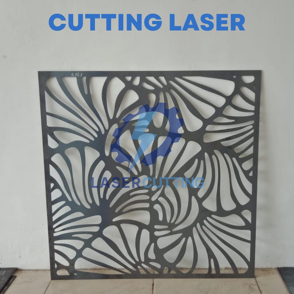 Cutting Laser Ornamen Plat Besi