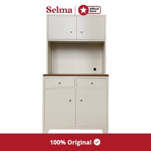 

Terlaris Hector Kitchen Metal Cabinet Walnut