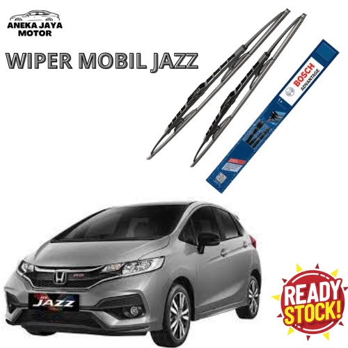 Wiper Kaca Mobil Hybrid Premium 1 Set Untuk Mobil Jazz