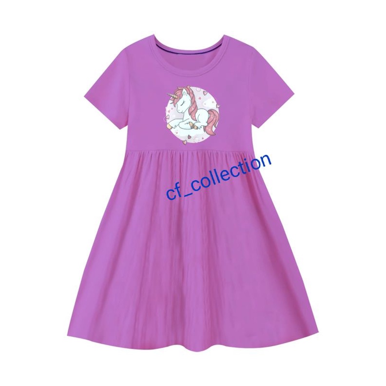 Dres Unicorn Anak Perempuan 1-11 Tahun