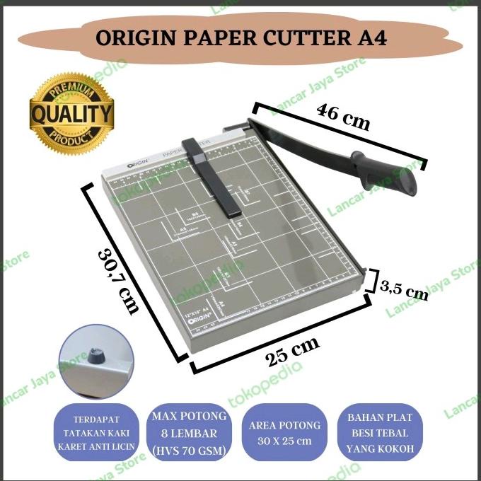 

Alat Pemotong Kertas / Paper Cutter Origin A4