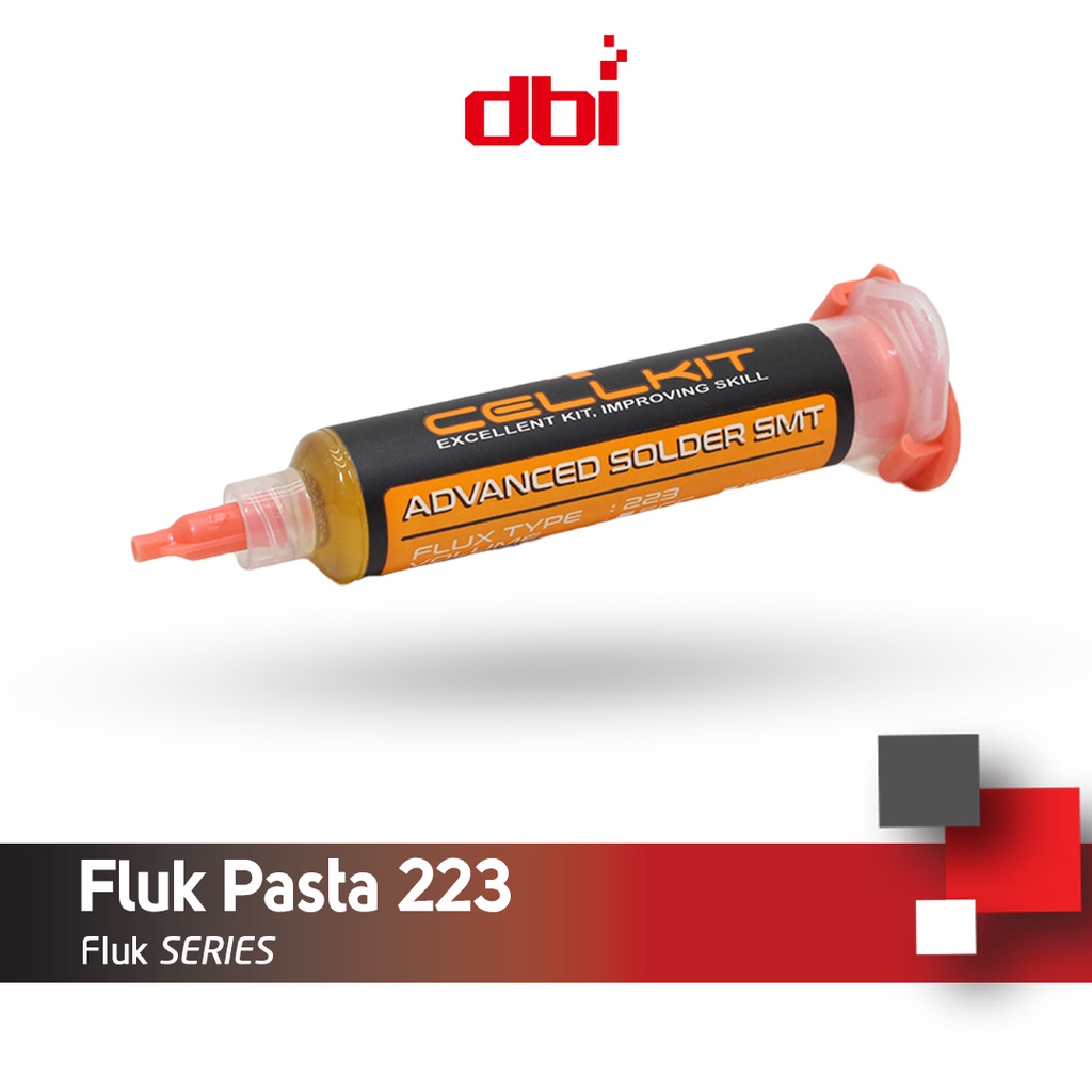 Fluk Solder Pasta Kuning 223 Tube 5cc CELLKIT