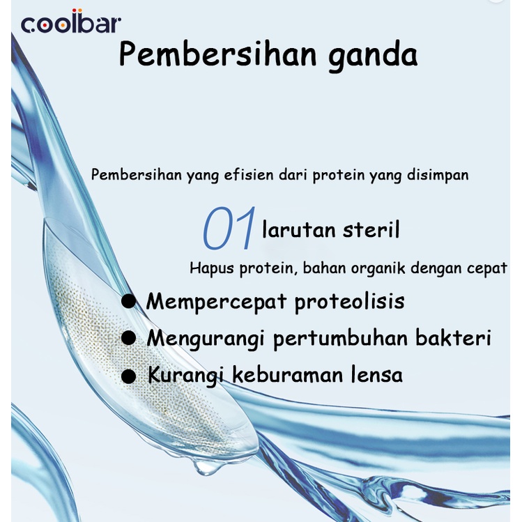 COOLBAR Cairan Pembersih Softlens 60 ML