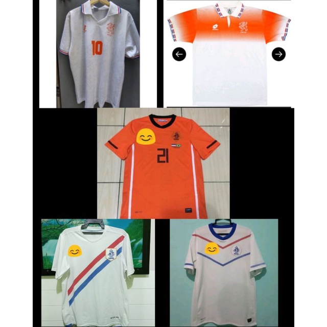 Jersey Belanda Home Away 2010 World Cup Retro/Jersey Netherlands 2010 Home Away/Jersey Belanda 1996/