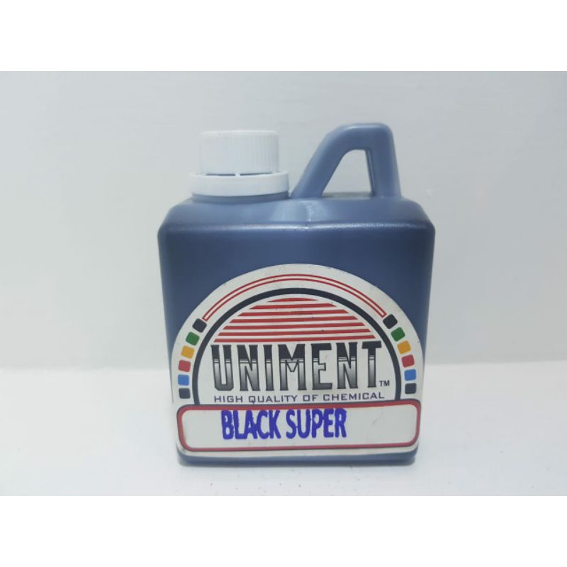pigment / bibit warna uniment black super @500gr