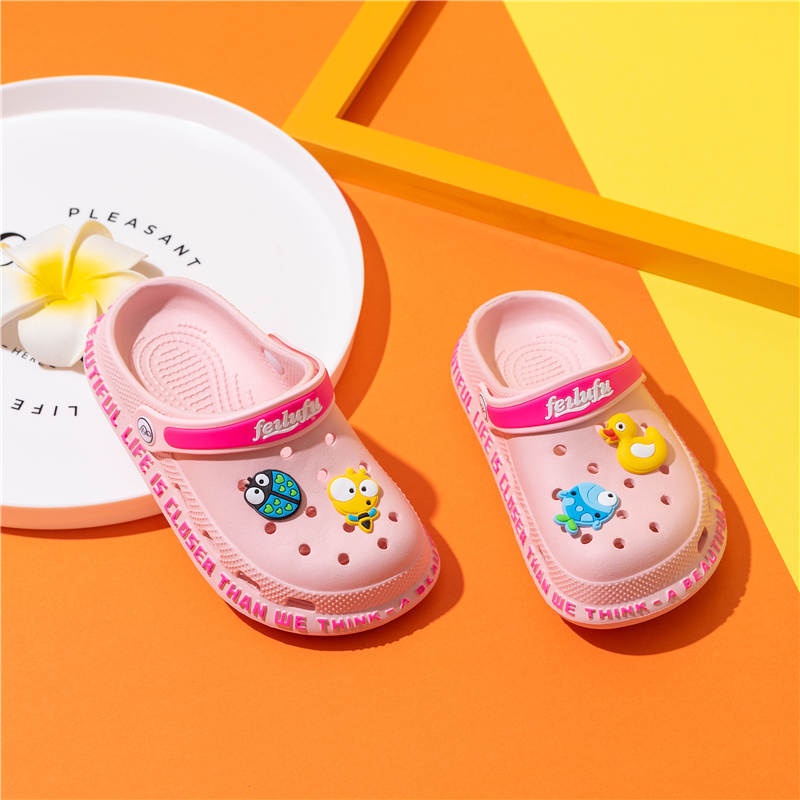 PROMO 12.12 PUNCAK Okaybaby B194 Sandal Slop Anak Laki-laki Perempuan Import Ringan Lembut Termurah Kekinian Sendal Casual