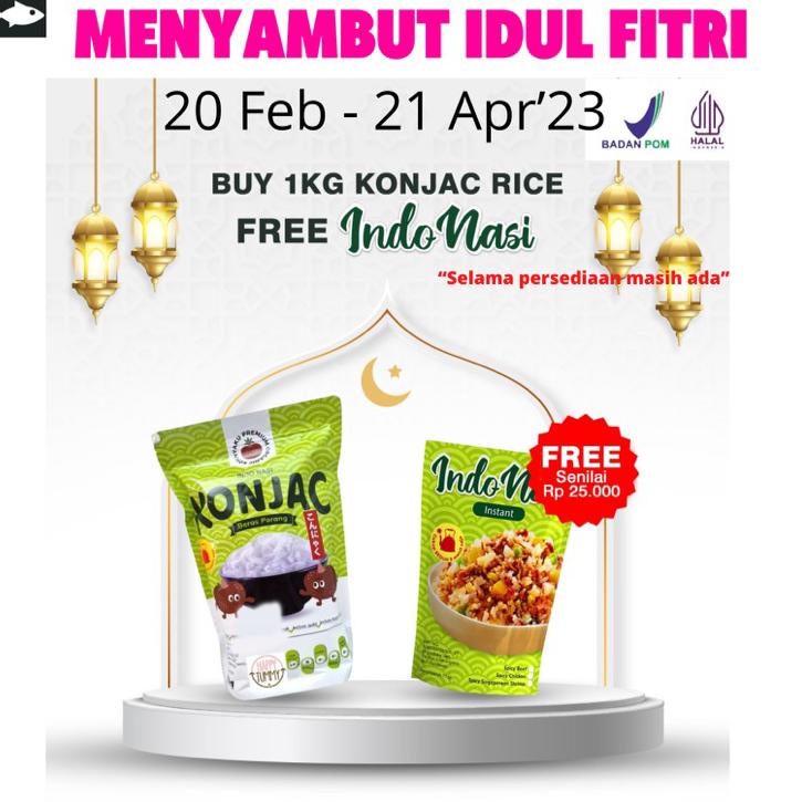 

♪ Beras Porang Konjac 1 Kg ➭