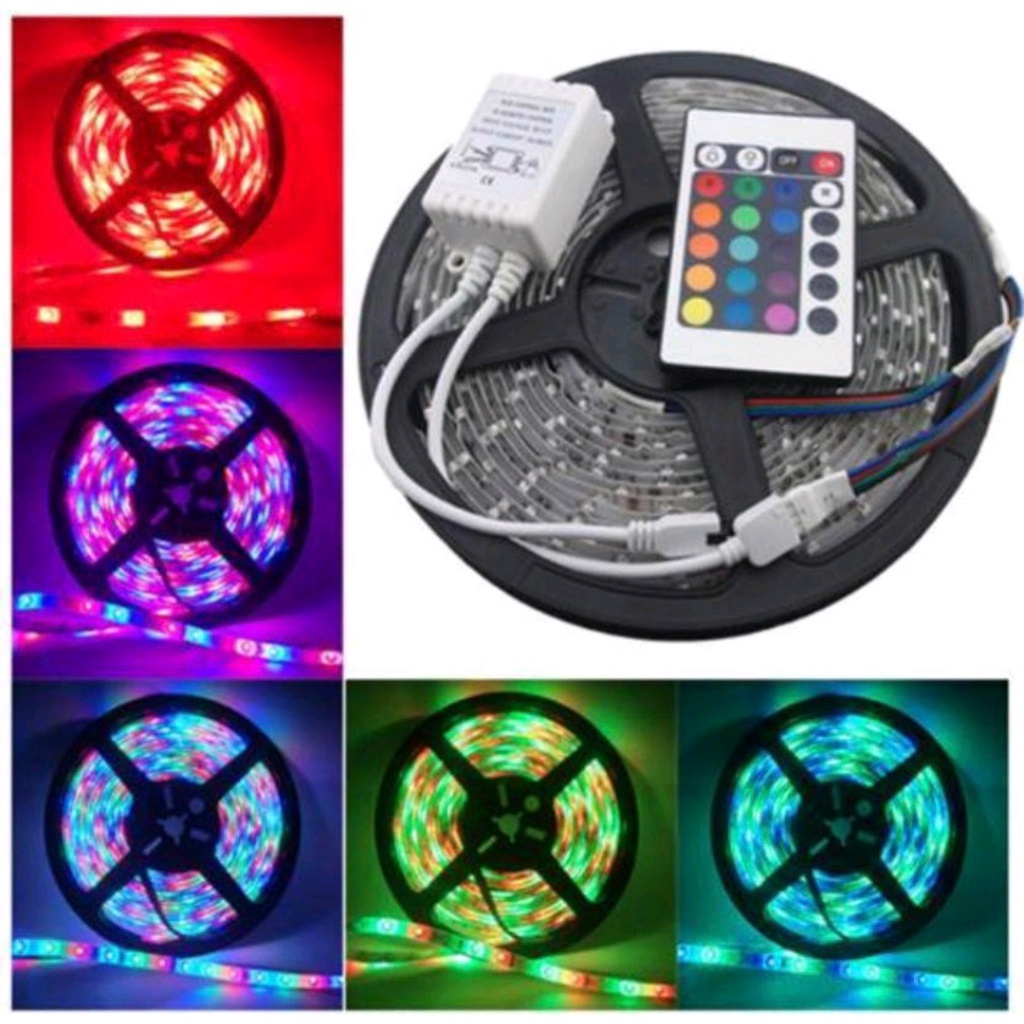 LED STRIP Selang Remote Lampu RGB REMOT 4-5 m