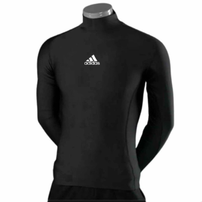 Best Seller Baselayer Pria Mangset Baju Kaos Kerah Tinggi Manset Tangan Panjang Pr