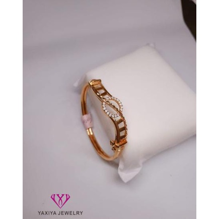 GELANG TANGAN PERHIASAN IMITASI LAPIS EMAS