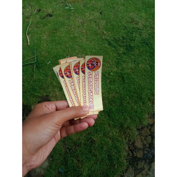 

STIKER VYNIL PAIDOMU SEMANGAT KU / MINIMAL PEMBELIAN 10RB