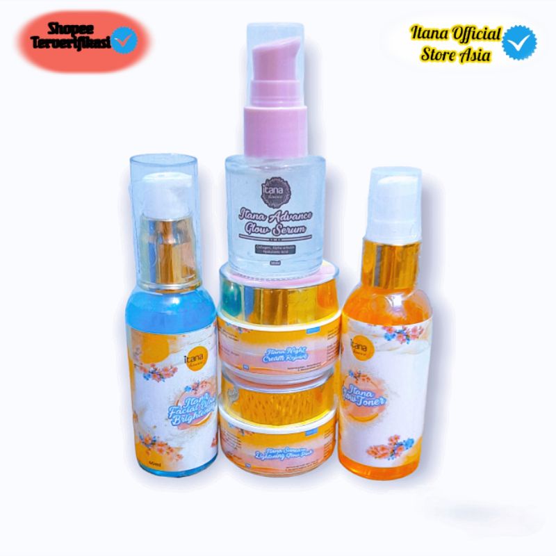 Itana Paket Anti Aging Bpom| Itana Paket anti aging| Itana Paket pemutih|itana skincare