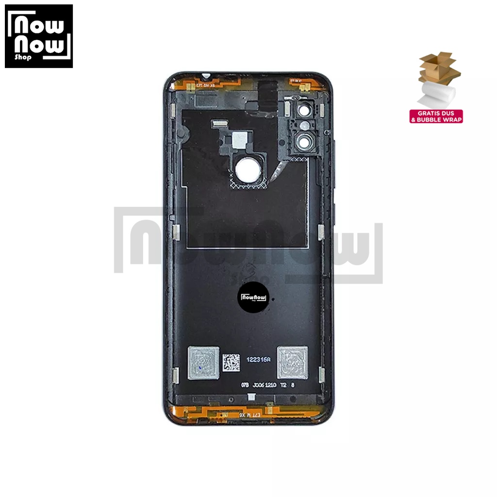 Backdoor Tutup Belakang Baterai Xiaomi Redmi Note 6 Pro M1806E7TG M1806E7TH M1806E7TI Backcover Back Casing Housing Cover Belakang Back Case Panel Replacement