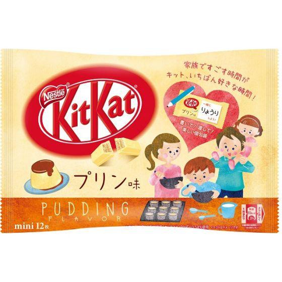 Coklat KITKAT Japan Pudding Flavor isi 12pcs asal Jepang
