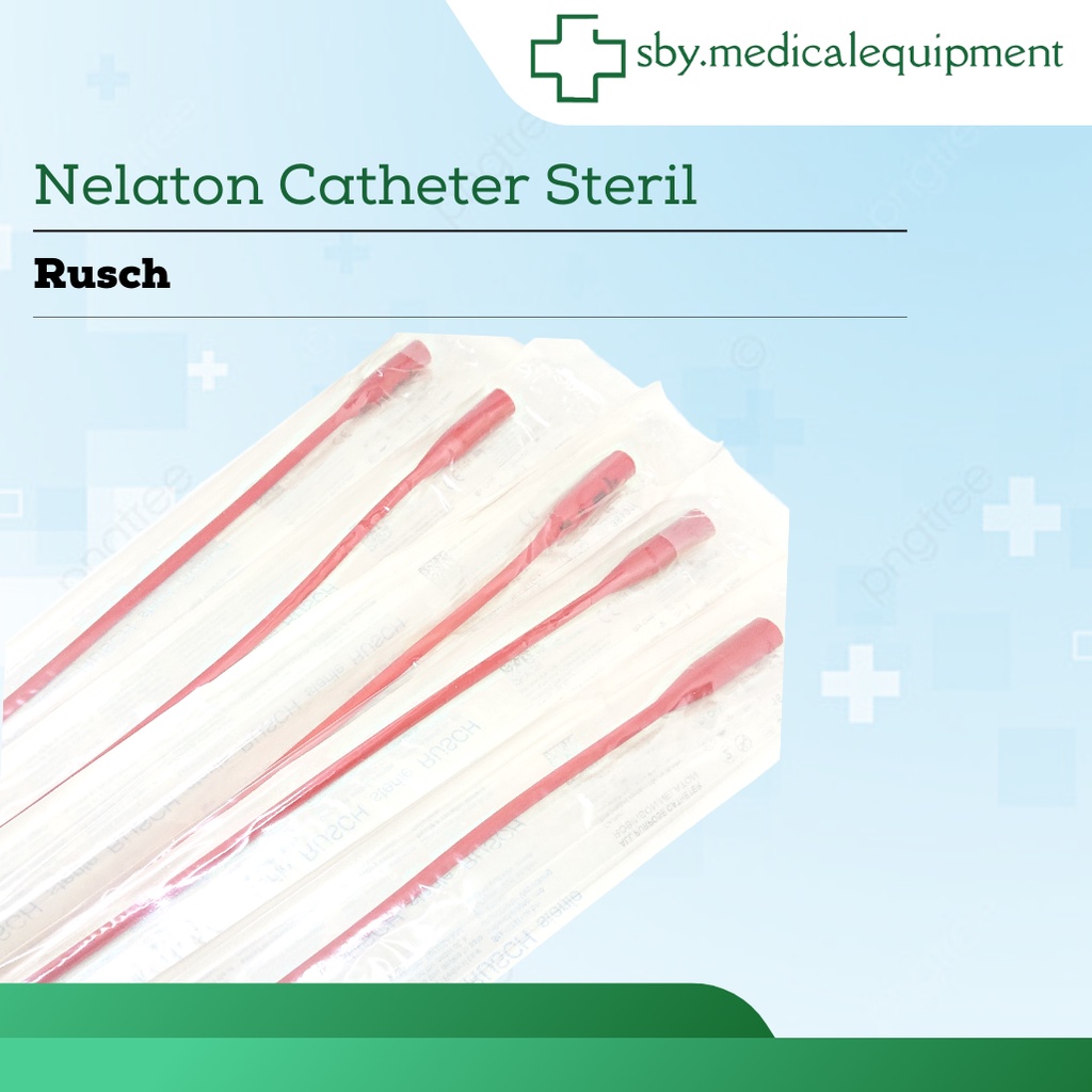 Nelaton Catheter Steril Rusch Selang Nelaton Kateter Original COD