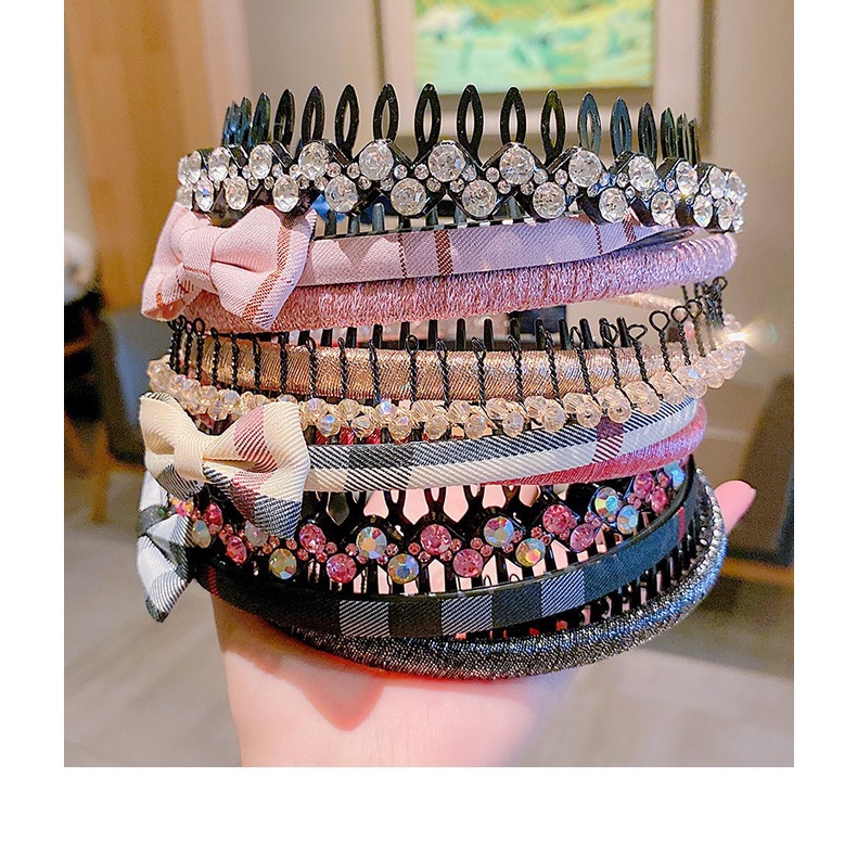 babyfit GEMZ bando sisir 3in1 4in1 bandana sirkam anak perempuan mutiara pita import pn-0222