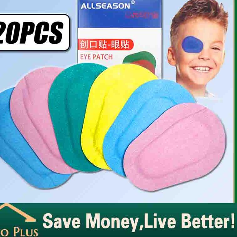 ✶ 20Pcs Opticlude Orthoptic Eye Patch Junior/Regular Eye Patch Penutup Mata Malas Amblyopia Plester 