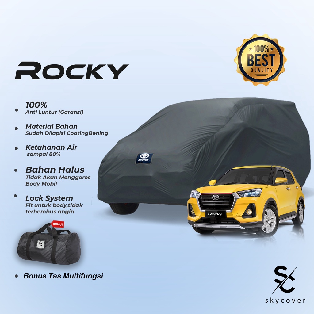 Cover Mobil Daihatsu Rocky 2022 Sarung Mobil Rocky 2023