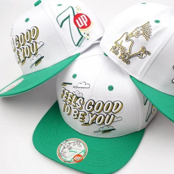 Topi Snapback Original Import 7up Baseball Cap Fashion Pria