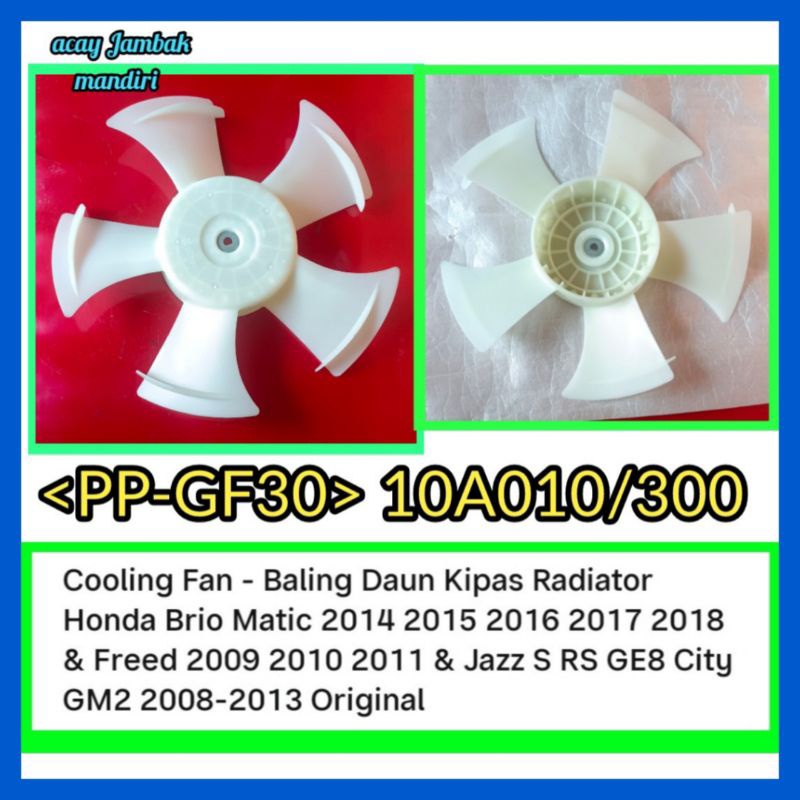 kipas radiator AC mobil Honda Brio jazz Freed dan lainya