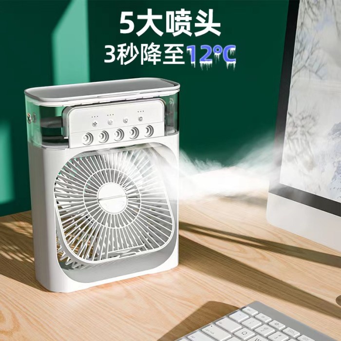 AC Mini ac mini portable v3 plus kipas angin 600ml(Y6G1) Mini AC Pendingin Ruangan Penyejuk Udara AC