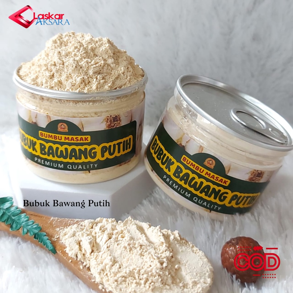 

Can - Rempah Bubuk Bawang Putih Bumbu Bawang Putih Garlic Powder / Premium