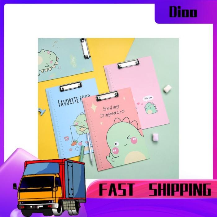 

Terlaris Dioo Clipboard Folder Cute Cartoon Pattern Safe Odorless A4 Clip Board