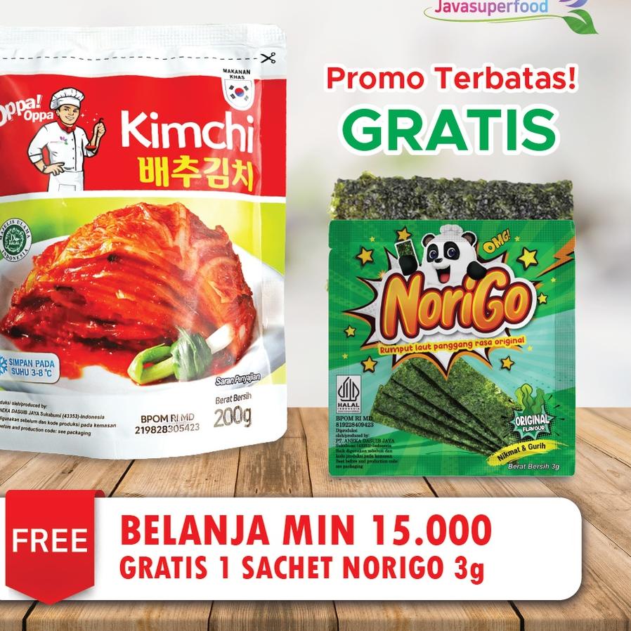 

Hemat Banget KIMCHI Sawi Fresh / Kimchi Halal / Kimchi Korea 200G - Makanan Korea