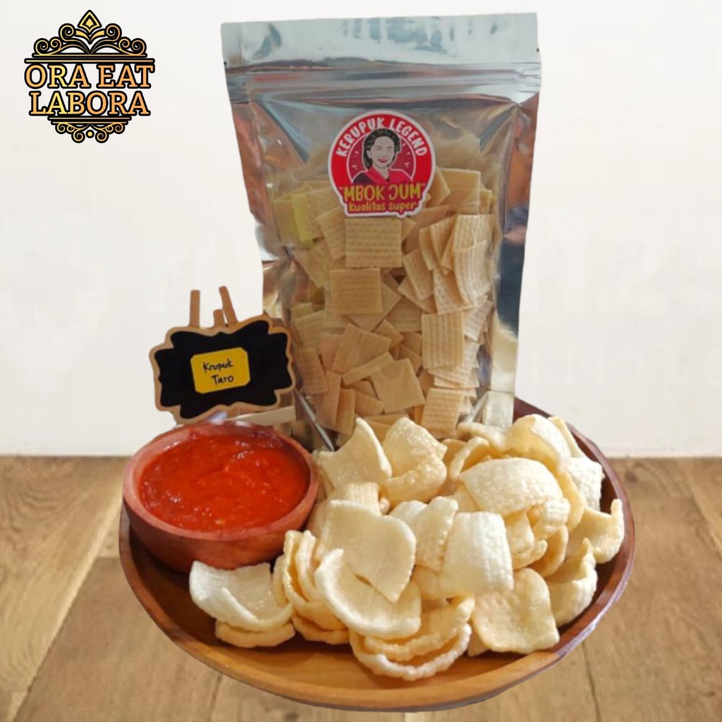 

Kerupuk Mentah Krupuk Kering Kerupuk Taro Putih Krupuk Taro Gurih Kualitas Premium - Ora Eat Labora
