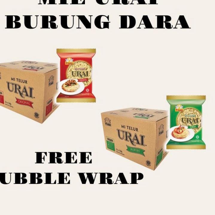 

♚ Mi Urai Original Dus (24 pcs) - Mie telur urai karton ◙