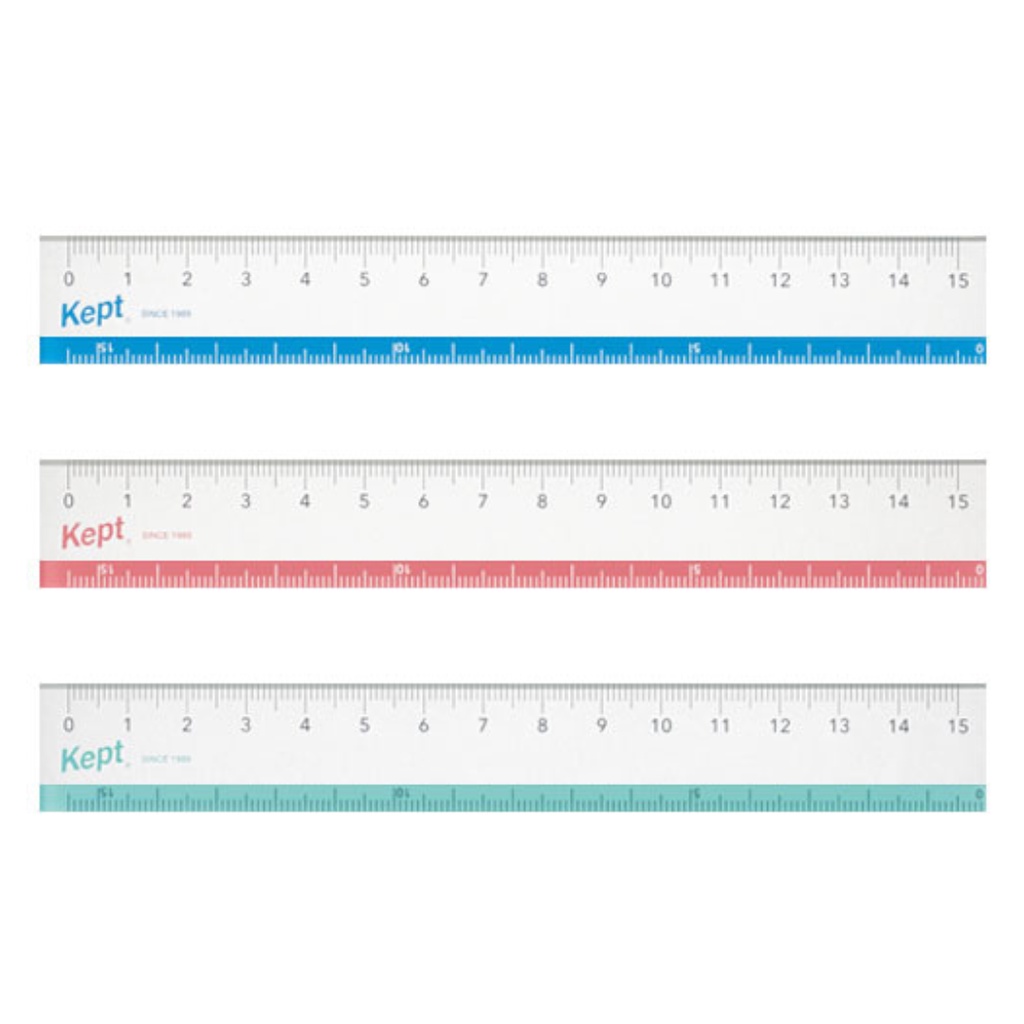 

Baru Raymay Kept Matte Ruler 15Cm Anti Slip Pastel Color Penggaris Acrylic