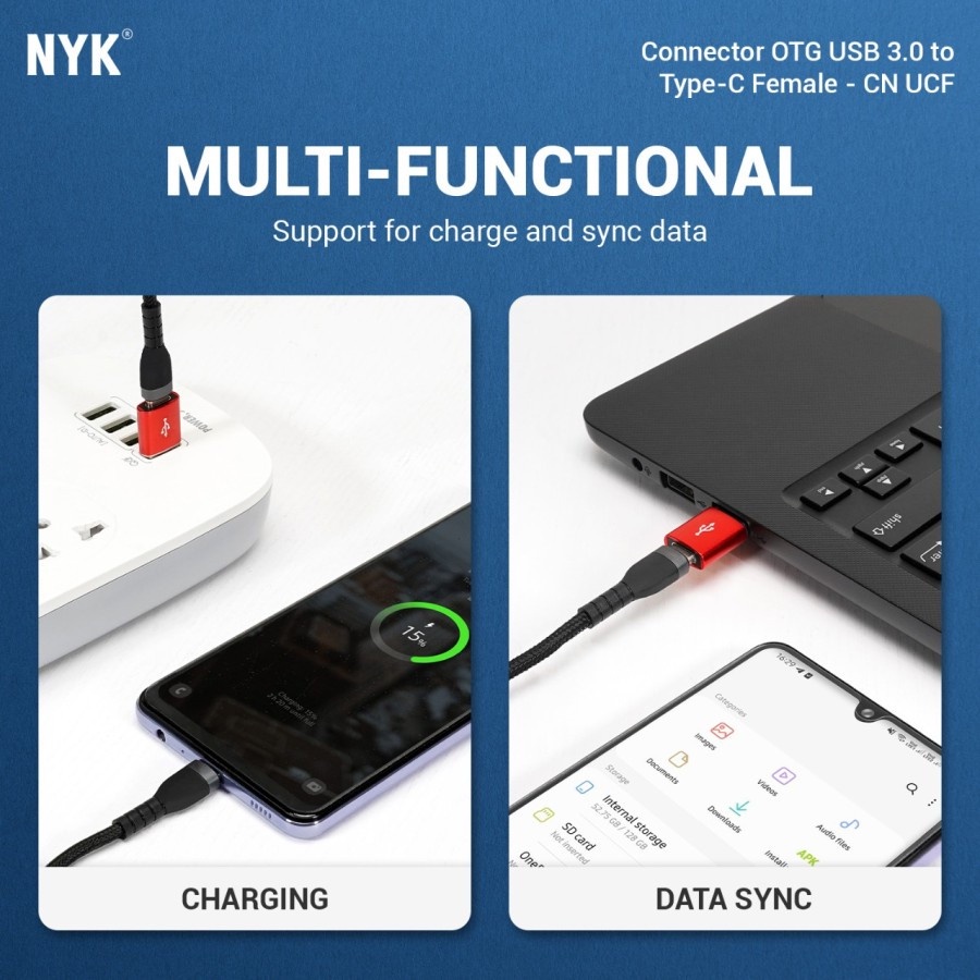 Connector OTG USB 3.0 TO Type C Female / connector otg type c to usb 3