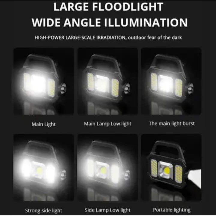 *Bisa COD* Senter LED Gagang Jarak Jauh Multifungsi Lampu Portable - Senter Super Terang YD 2205A