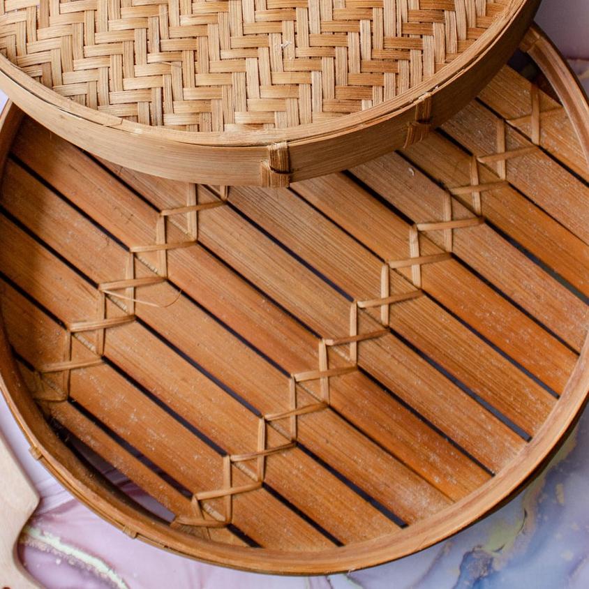 ➮ Klakat Bumbu Dimsum 40 cm / Tempat Dimsum 40cm ✦