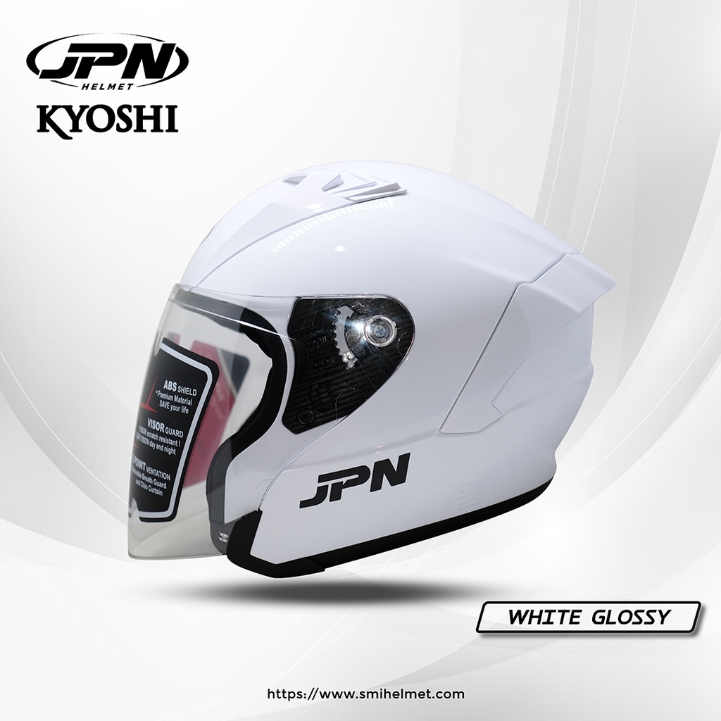 HELM JPN KYOSHI WHITE GLOSSY