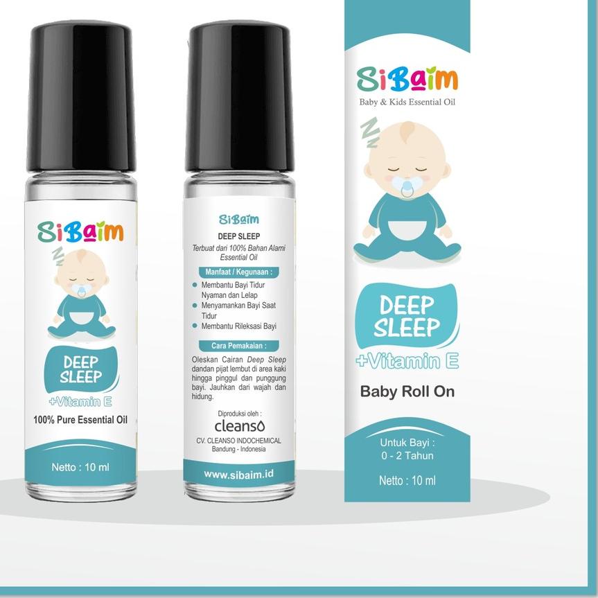 ✈ Membuat Bayi Tidur Lebih Nyenyak - SIBAIM BABY DEEP SLEEP Essential Oil 10ml by psikopediastore ۩