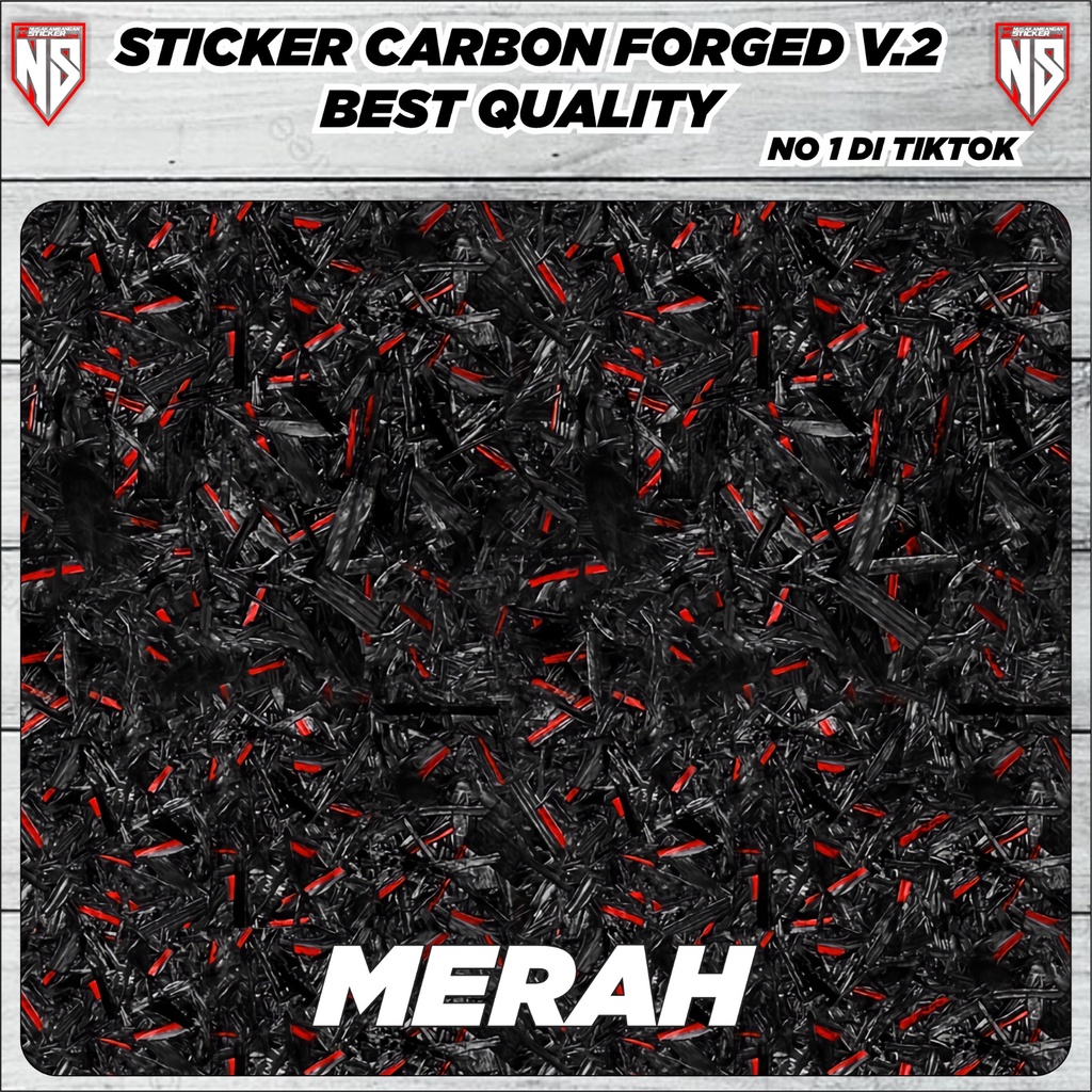 Sticker Carbon Forged V2
