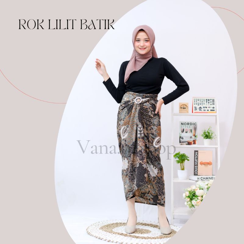 Rok lilit batik