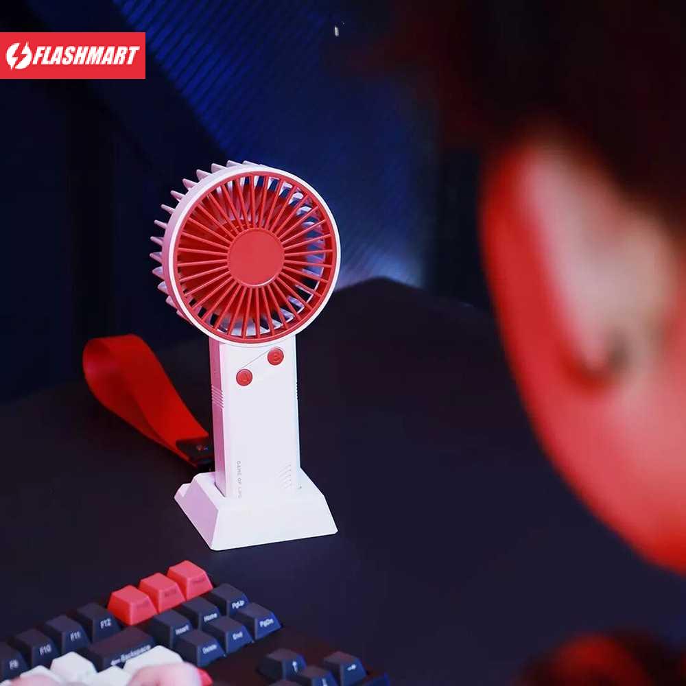 Flashmart Kipas Angin Genggam Portable Fan Handheld Gaming - DSHJ-B-1907